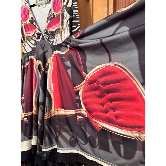 IPI Artful Furniture Gossips Lace Trim regencycore bridgerton dopamine Size L/XL - Picture 9 of 12